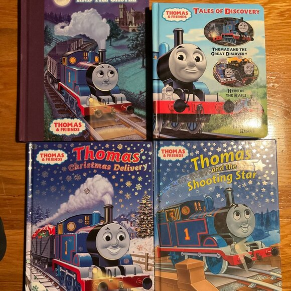 Toys | Thomas Friends Train 4 Book Bundle | Poshmark